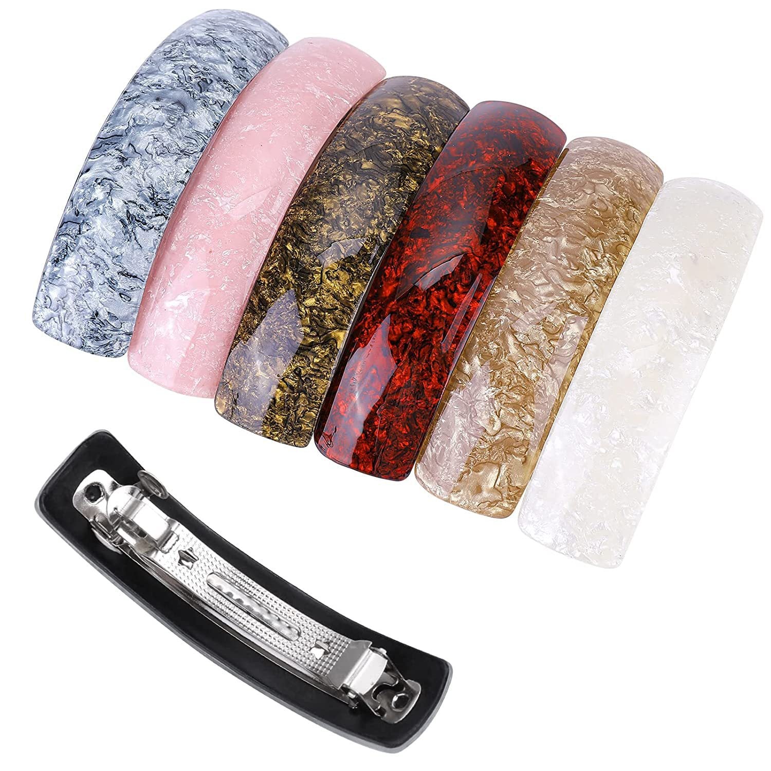 Wholesale Acrylic Spring Clip Half Ponytail Hair Clip